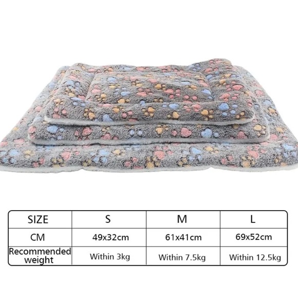 Heated Flannel Fabric Dog Bed - Picture 3 of 3